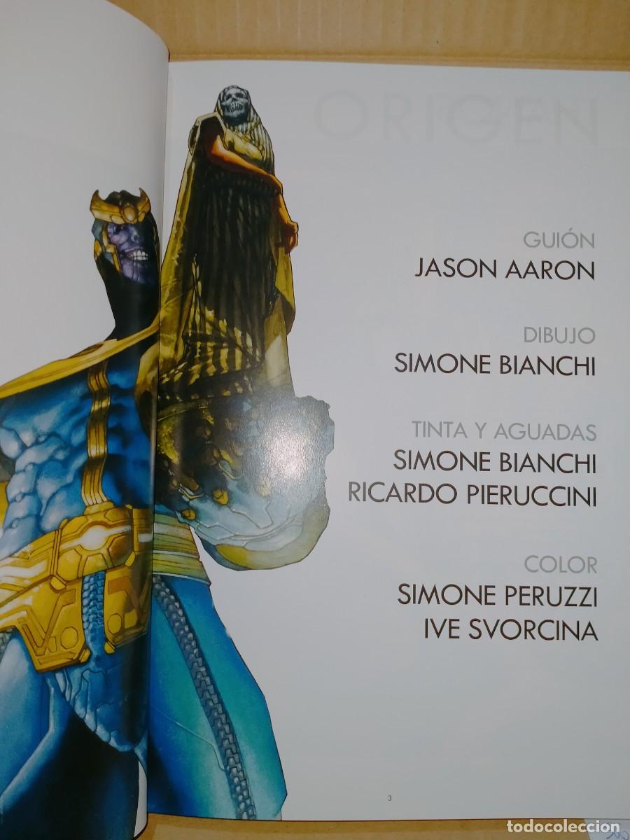C&oacute;mics: AARON/BIANCHI/SVORCINA. THANOS (ORIGEN) .MARVEL - Foto 2