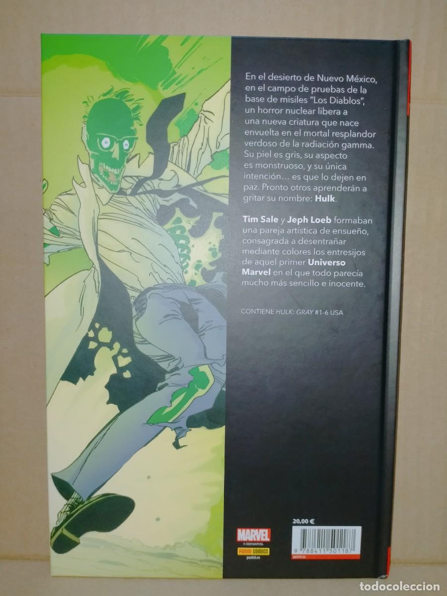 C&oacute;mics: JEPH LOEB/TIM SALE. HULK (GRIS) .MARVEL - Foto 4