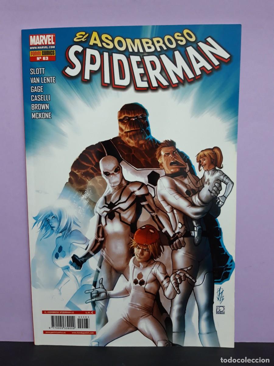 C&oacute;mics: ASOMBROSO SPIDERMAN. N&ordm; 63. PANINI - Foto 1
