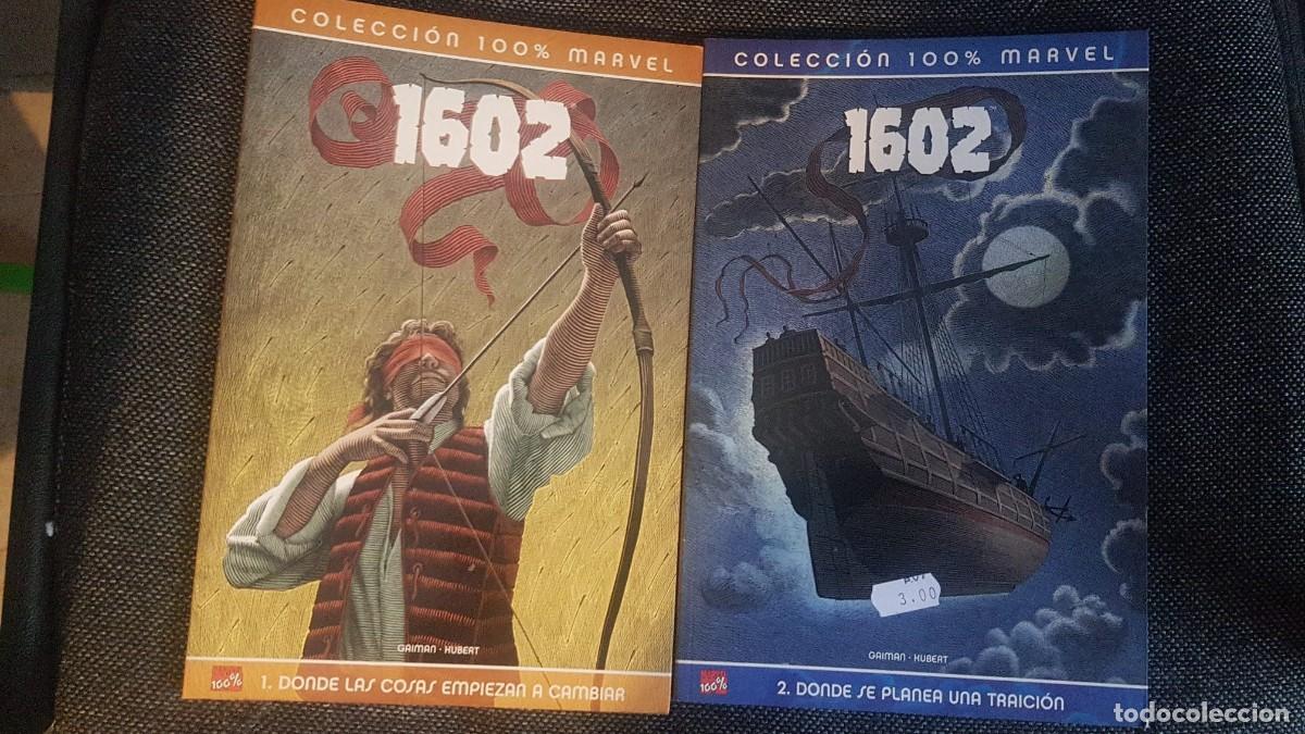 C&oacute;mics: 100% MARVEL - 1602 (OBRA COMPLETA 2 TOMOS) - PANINI - DESCUENTO 20%&iexcl;&iexcl;&iexcl; - Foto 1