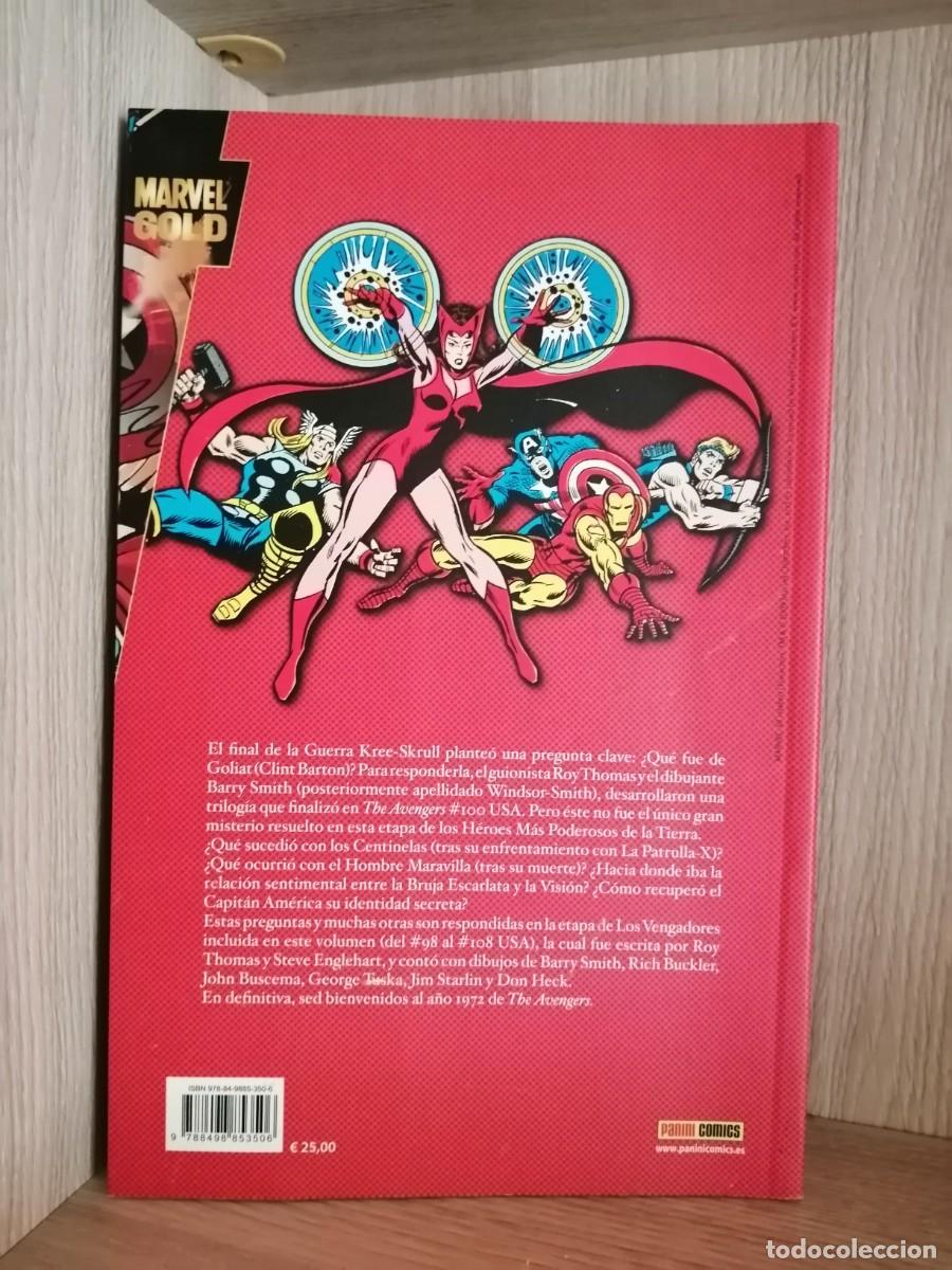C&oacute;mics: Los Vengadores. Marvel Gold - Foto 3