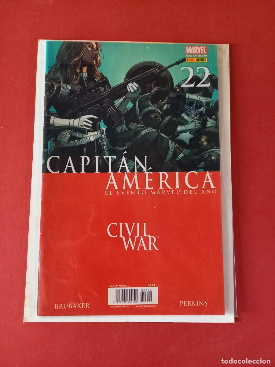 C&oacute;mics: Capit&aacute;n Am&eacute;rica N&ordm; 22 Marvel REF C2 - Foto 1