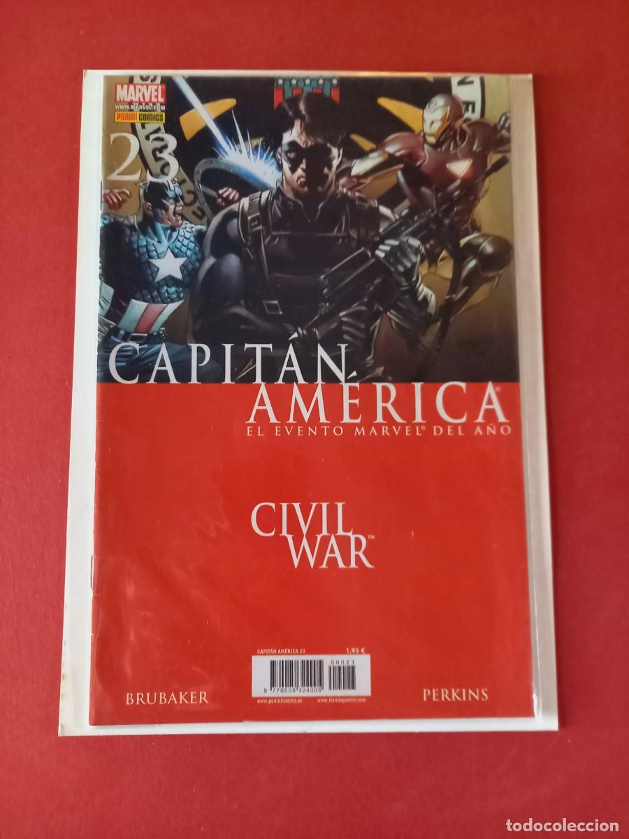 C&oacute;mics: Capit&aacute;n Am&eacute;rica N&ordm; 23 Marvel REF C2 - Foto 1