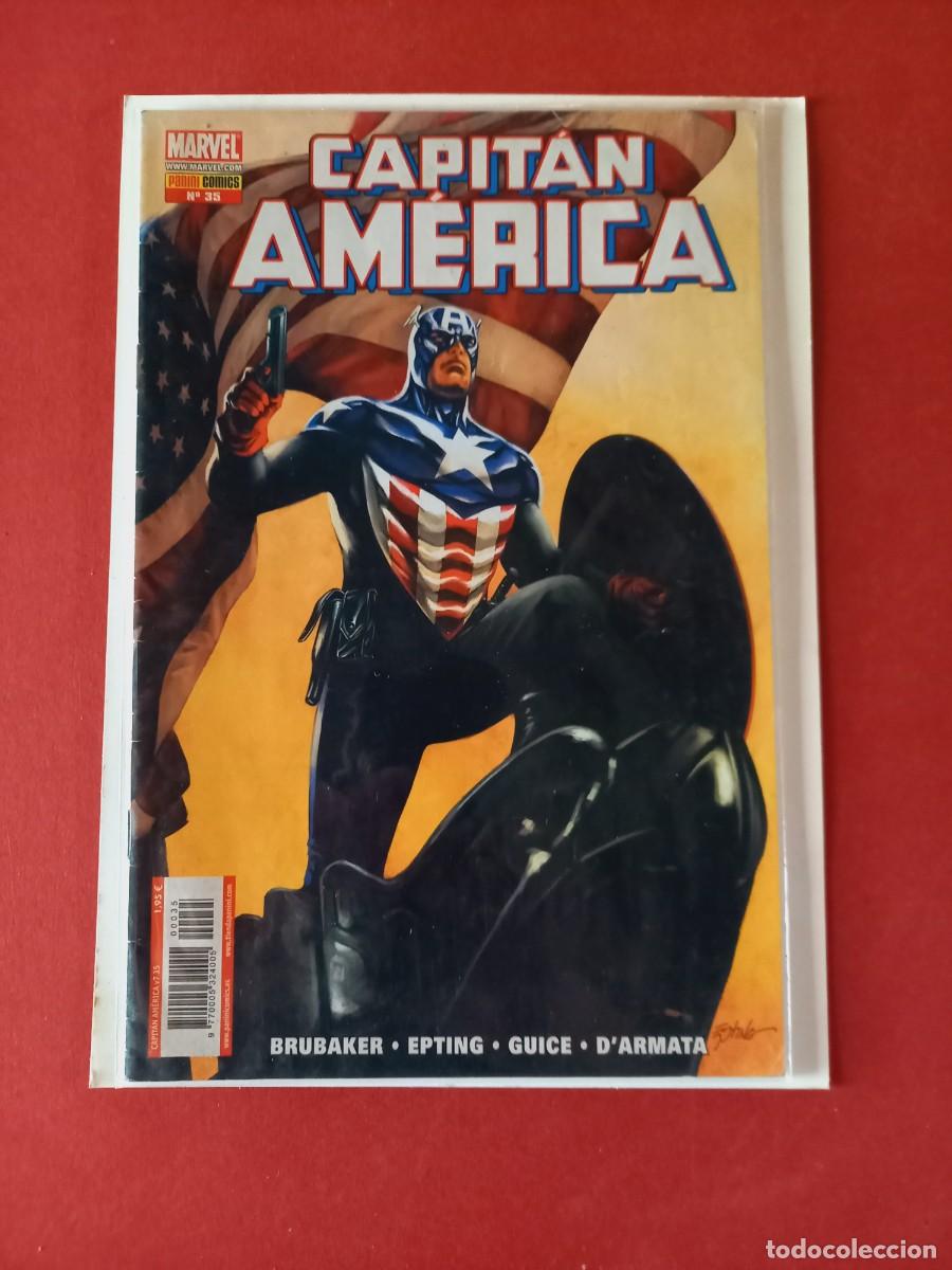 C&oacute;mics: Capit&aacute;n Am&eacute;rica N&ordm; 35 Marvel REF C2 - Foto 1