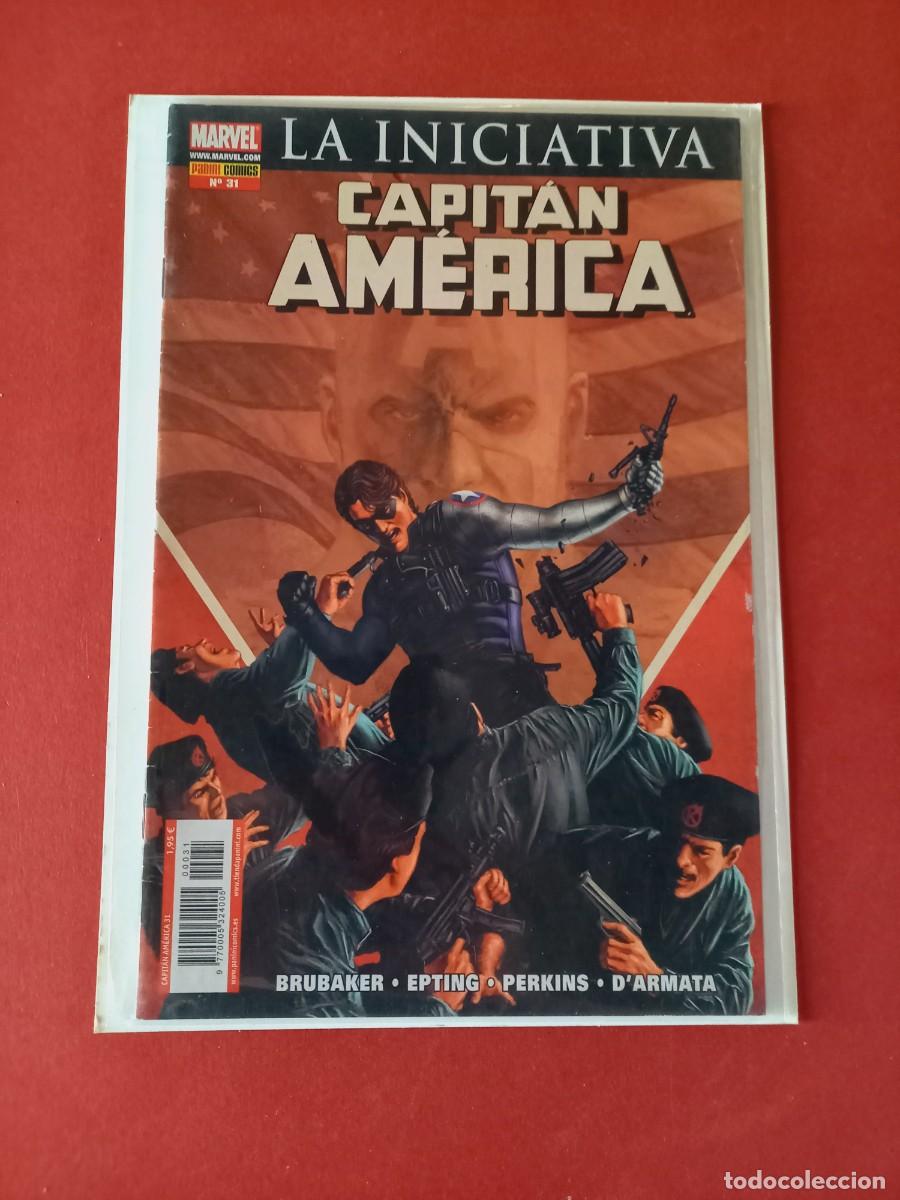 C&oacute;mics: Capit&aacute;n Am&eacute;rica N&ordm; 31 Marvel REF C2 - Foto 1