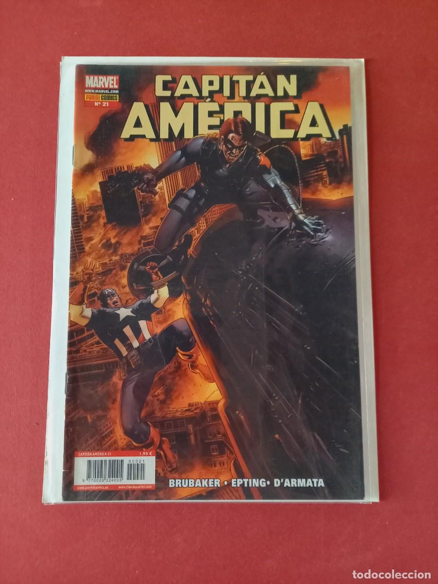 C&oacute;mics: Capit&aacute;n Am&eacute;rica N&ordm; 21 Marvel REF C2 - Foto 1