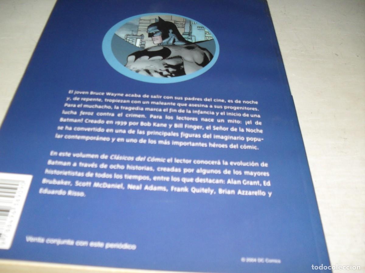 C&oacute;mics: CLASICOS DEL COMIC 2 BATMAN,(DE 17).PANINI,2004.DE KIOSKO - Foto 2