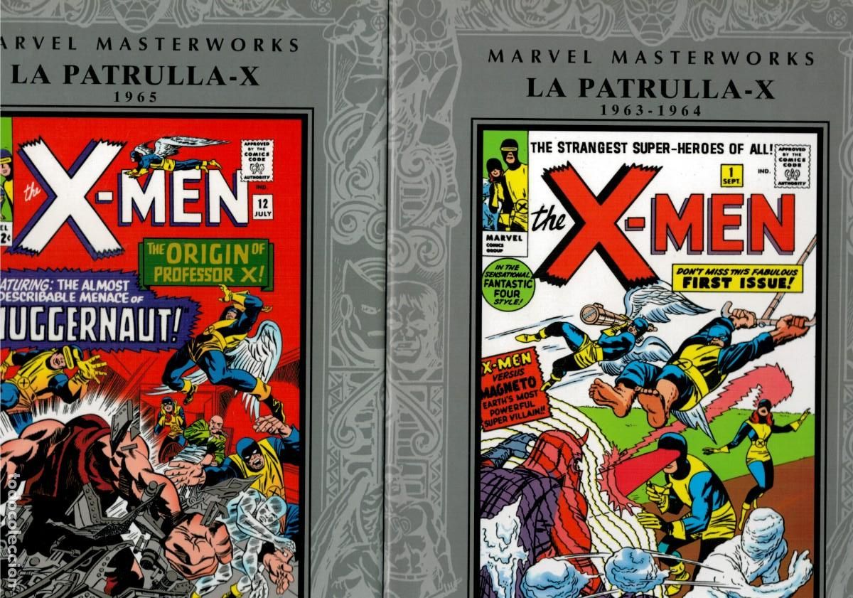 C&oacute;mics: MARVEL MASTERWORKS. LA PATRULLA-X TOMOS 1 Y 2. PANINI. - Foto 1