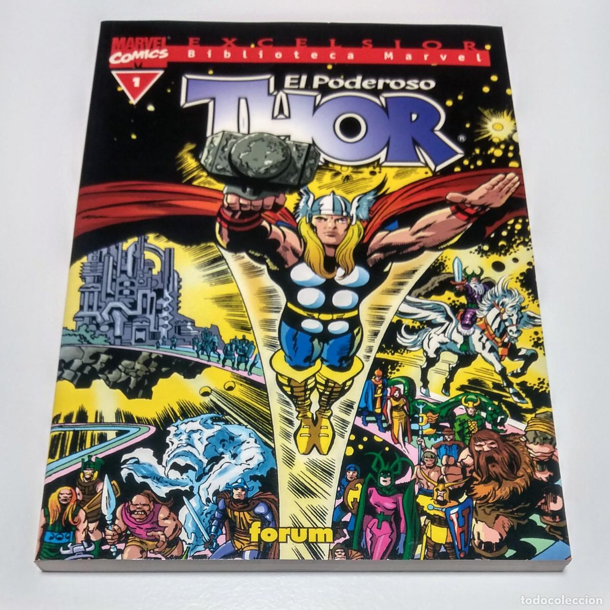 C&oacute;mics: BIBLIOTECA MARVEL: THOR - FORUM - TOMO N&ordm; 1 - Foto 1
