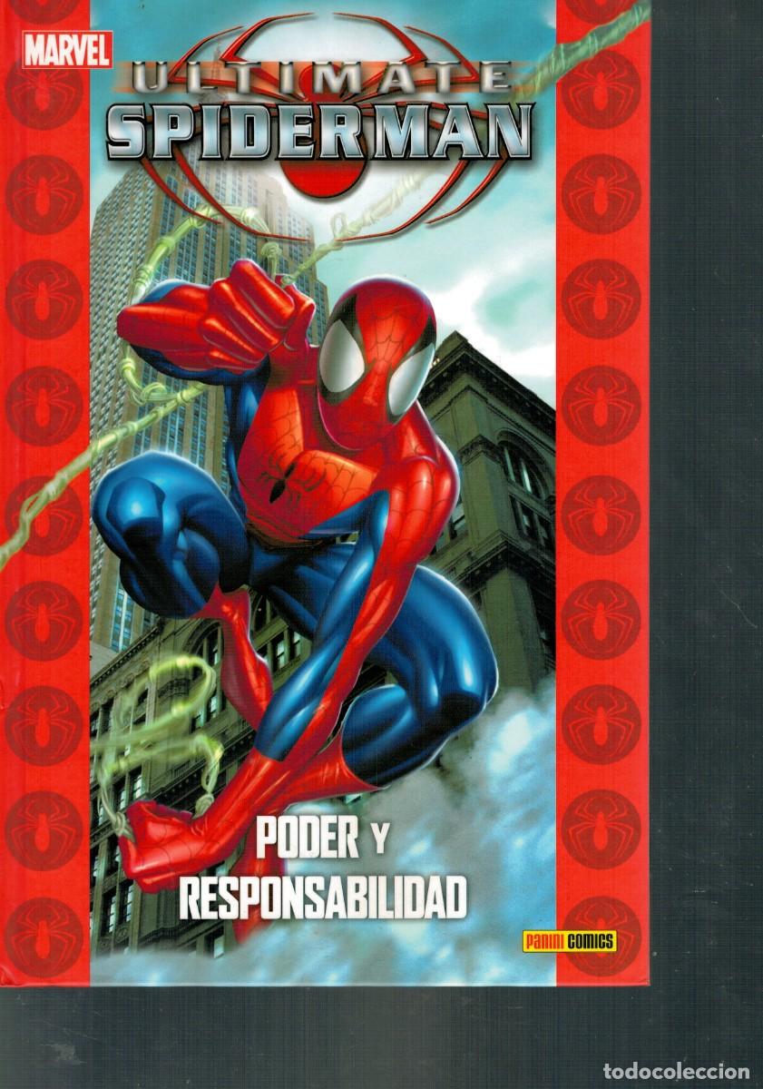 C&oacute;mics: ULTIMATE SPIDERMAN 1: PODER Y RESPONSABILIDAD. PANINI. PEDIDO M&Iacute;NIMO 10 &euro;. - Foto 1