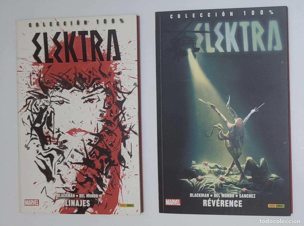 C&oacute;mics: Pack 100% Marvel. Elektra. (Completa). 2 tomos. - Foto 1