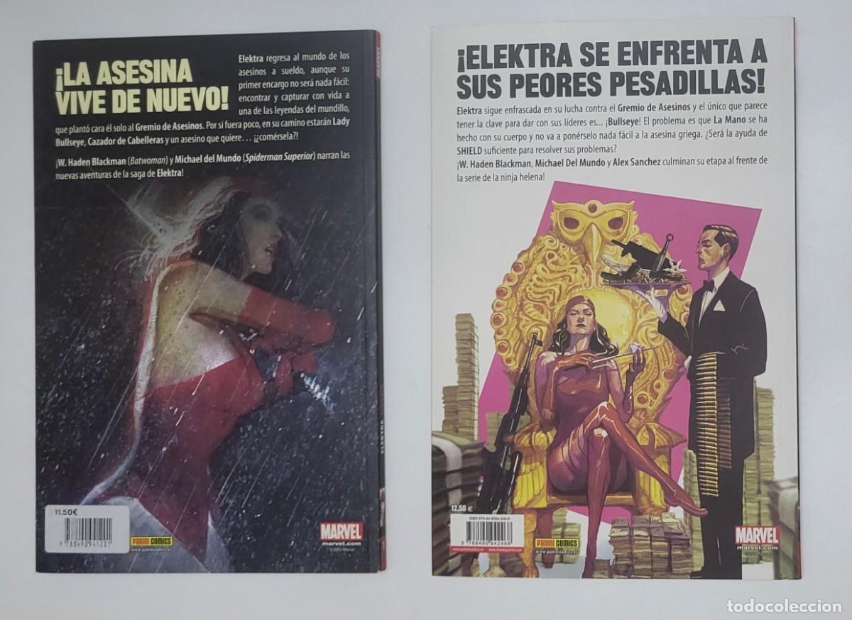 C&oacute;mics: Pack 100% Marvel. Elektra. (Completa). 2 tomos. - Foto 2