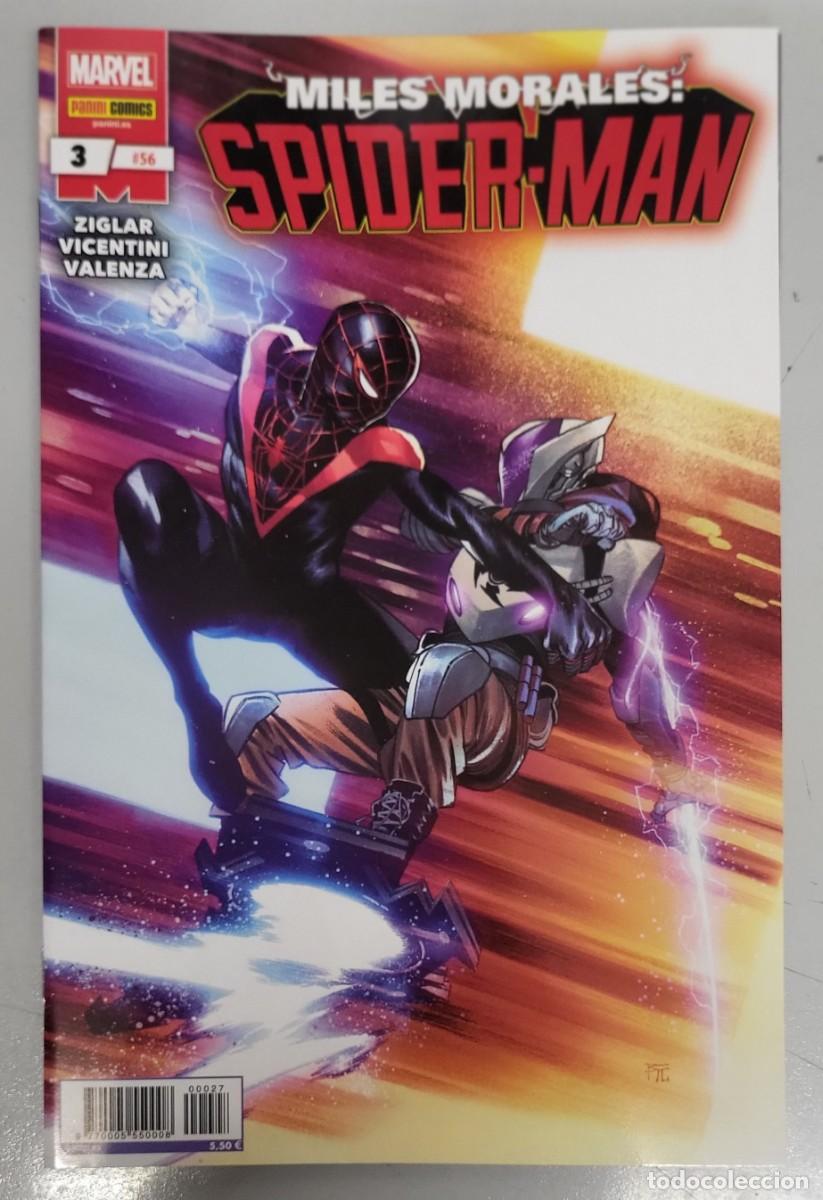 C&oacute;mics: MILES MORALES SPIDER-MAN N&ordm; 3 / 56 / MARVEL - PANINI - Foto 1