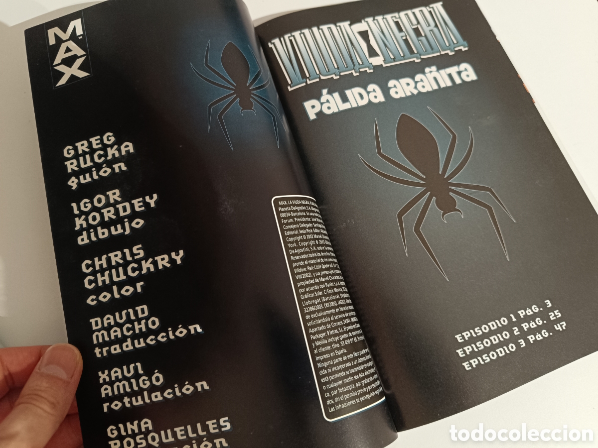 C&oacute;mics: Viuda negra- L&iacute;nea Max - Tomo &Uacute;nico - Marvel c&oacute;mics. - Foto 2