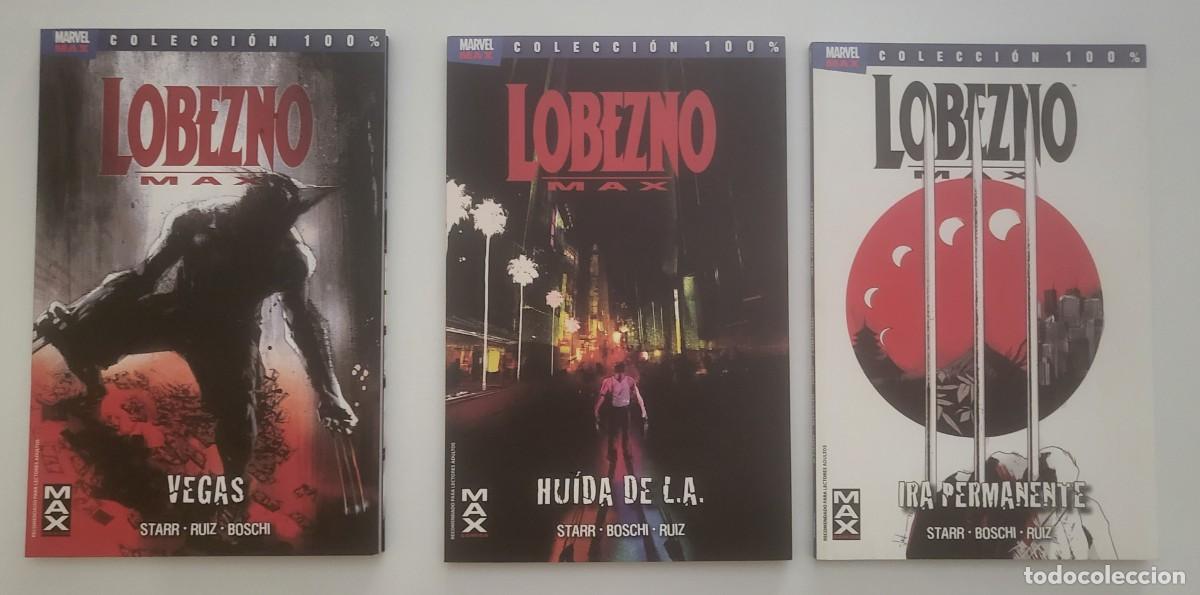 C&oacute;mics: Pack Lobezno MAX. Colecci&oacute;n 100%. 3 tomos. Completa. - Foto 1