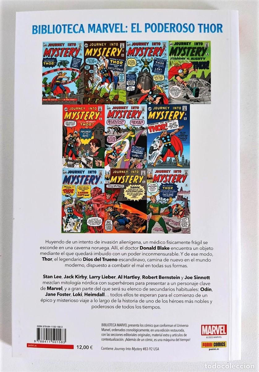 C&oacute;mics: BIBLIOTECA MARVEL: EL PODEROSO THOR Vol.01 (Stan Lee & Jack Kirby) ~ PANINI (2023) - Foto 2