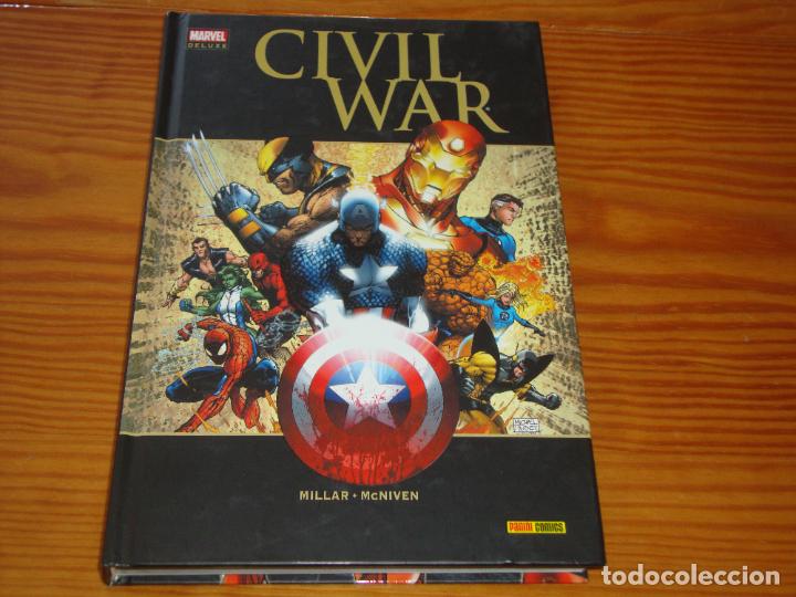 C&oacute;mics: Marvel Deluxe Civil War - Foto 1