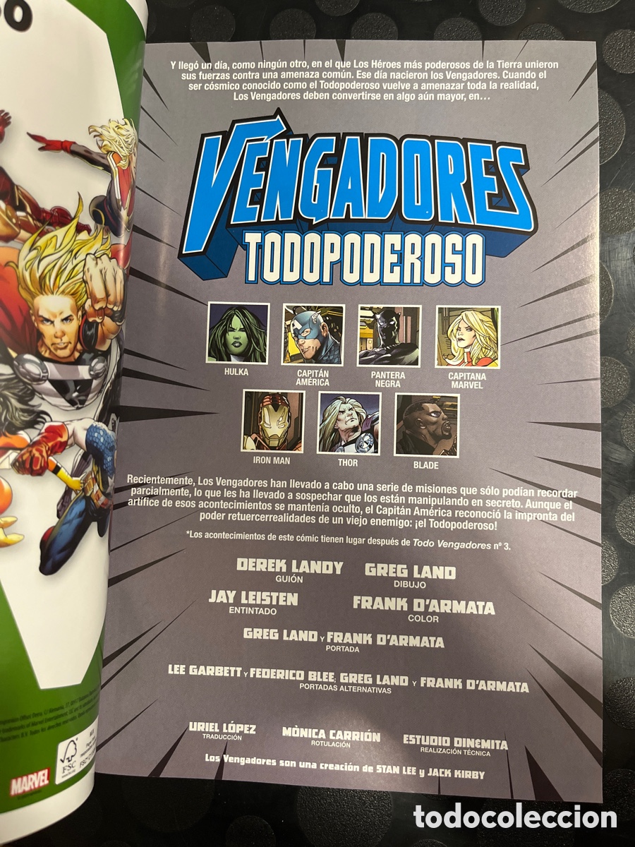 C&oacute;mics: TODO VENGADORES N.4 / 1 TODOPODEROSO ( 2023/&hellip; ) - Foto 3