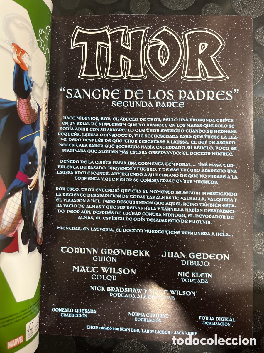 C&oacute;mics: THOR N.139 / 32 SANGRE DE LOS PADRES ( 2011/&hellip; ) - Foto 3