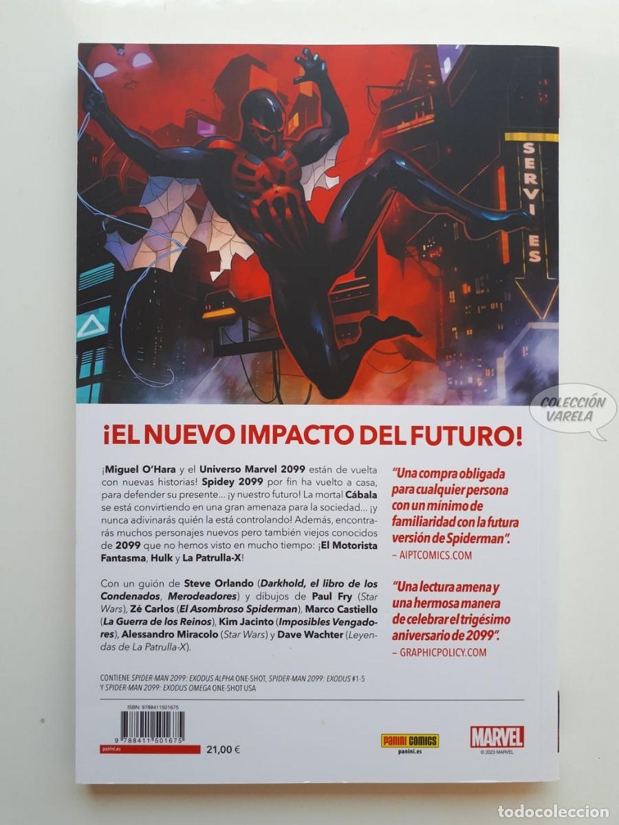 C&oacute;mics: Spiderman 2099 - &Eacute;xodo - Panini - Foto 2