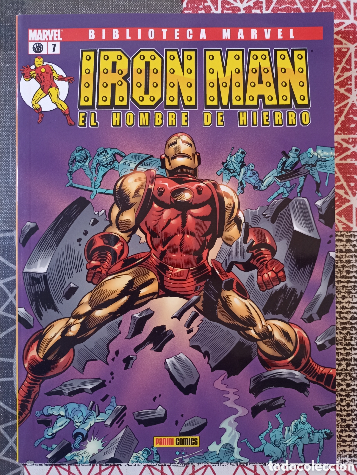 C&oacute;mics: BIBLIOTECA MARVEL: IRON MAN N&deg;7, 8, 9, 10 -Panini- - Foto 2