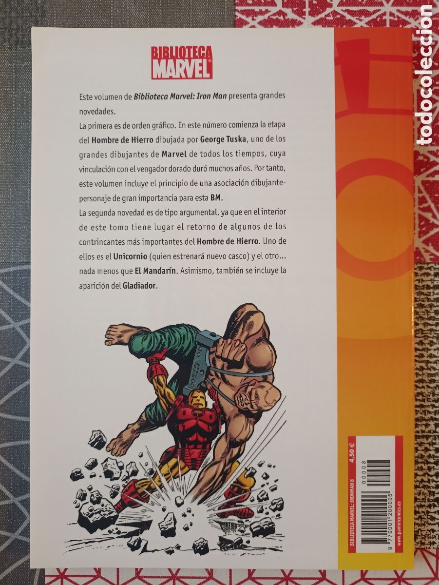 C&oacute;mics: BIBLIOTECA MARVEL: IRON MAN N&deg;7, 8, 9, 10 -Panini- - Foto 6