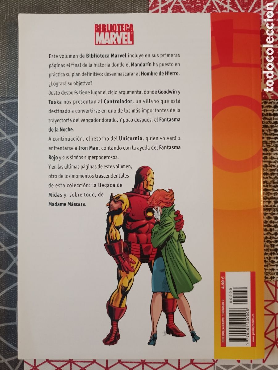 C&oacute;mics: BIBLIOTECA MARVEL: IRON MAN N&deg;7, 8, 9, 10 -Panini- - Foto 9