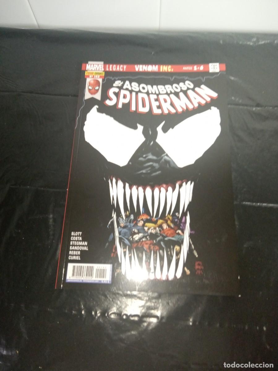 C&oacute;mics: ASOMBROSO SPIDERMAN NUMERO 142 MARVEL PANINI - Foto 1