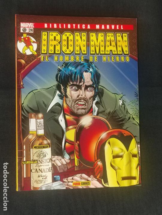 C&oacute;mics: BIBLIOTECA MARVEL - IRON MAN - N&ordm; 24 - PANINI - - Foto 1