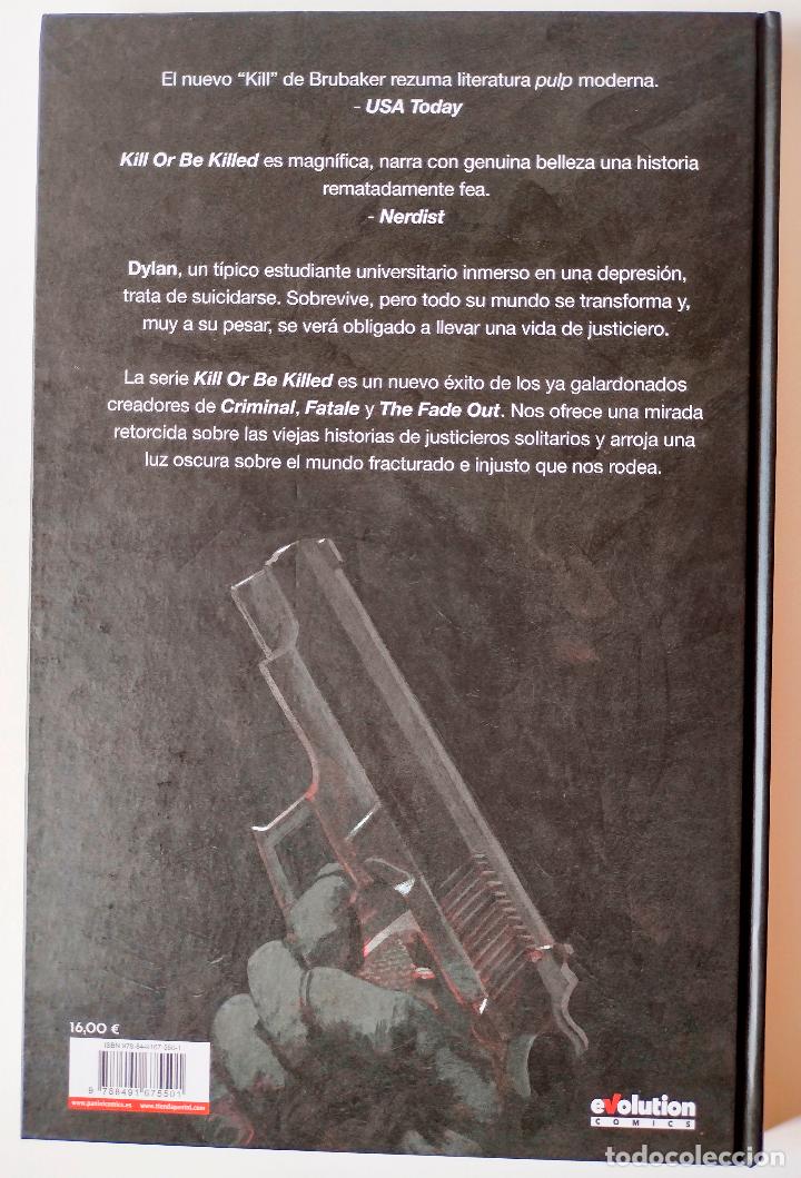 C&oacute;mics: C&oacute;mic KILL OR BE KILLED. VOLUMEN UNO (Ed Brubaker, Sean Phillips) - Foto 2