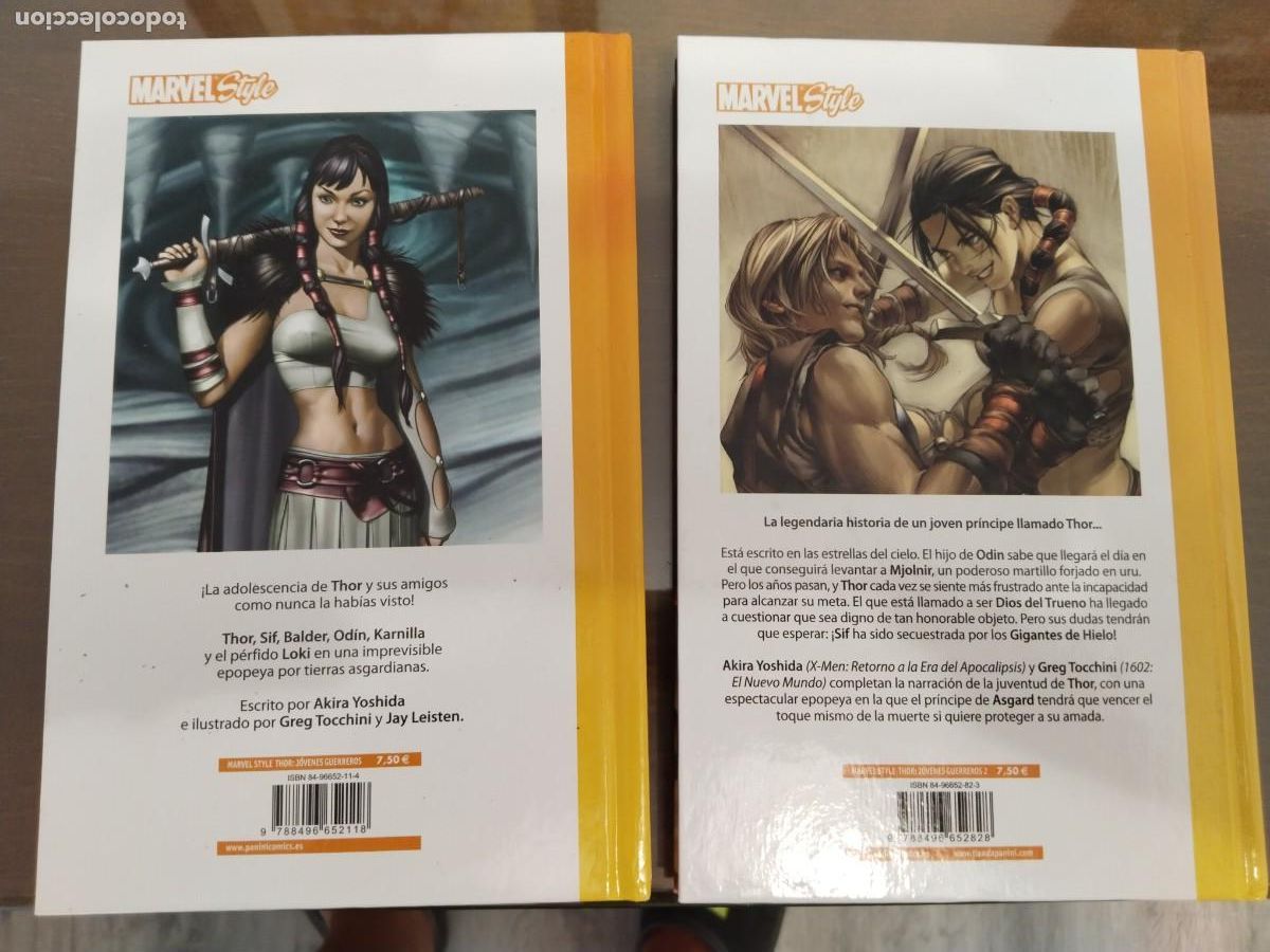 C&oacute;mics: THOR, MARVEL STYLE, COMPLETA EN 2 TOMOS, PANINI COMICS, TAPA DURA. - Foto 2