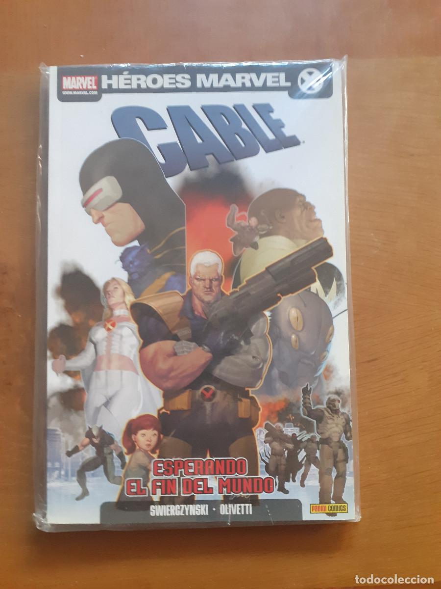 C&oacute;mics: H&eacute;roes Marvel. Cable. Esperando el fin del mundo. - Foto 1