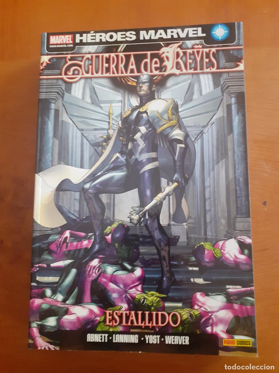 C&oacute;mics: H&eacute;roes Marvel. Guerra de Reyes. Estallido. - Foto 1