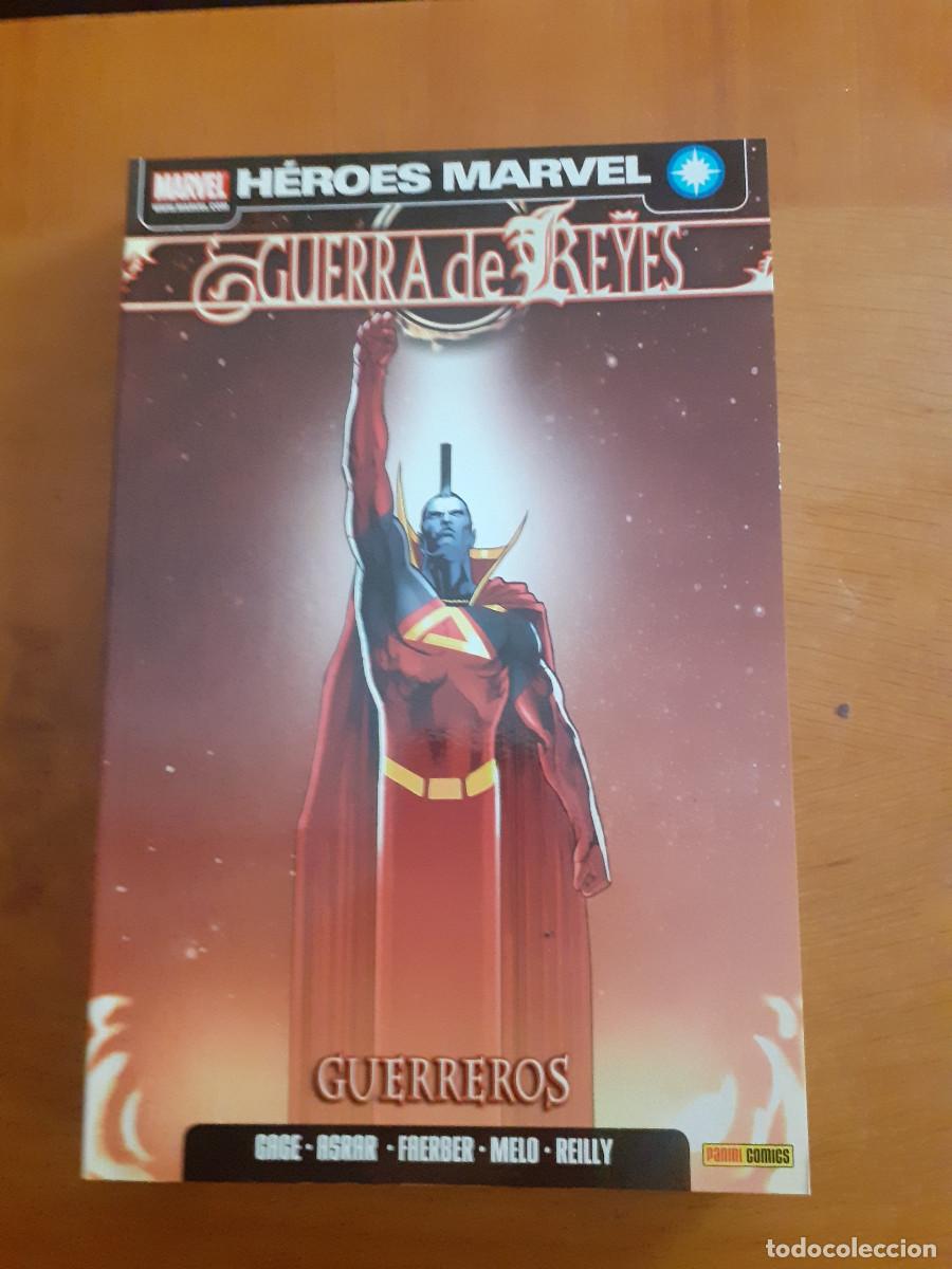 C&oacute;mics: H&eacute;roes Marvel. Guerra de Reyes. Guerreros - Foto 1