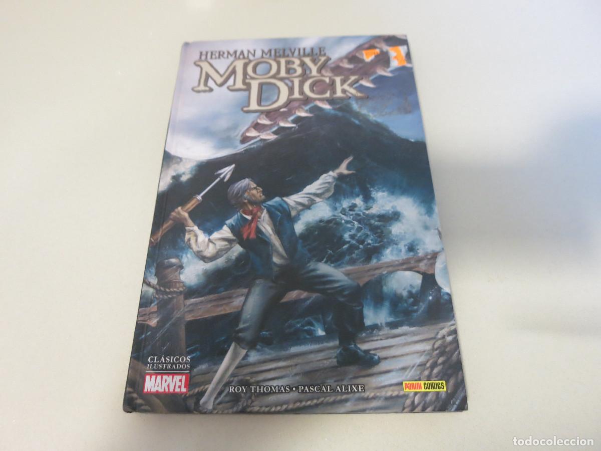 C&oacute;mics: CLASICOS ILUSTRADOS MARVEL MOBY DICK PANINI - Foto 1