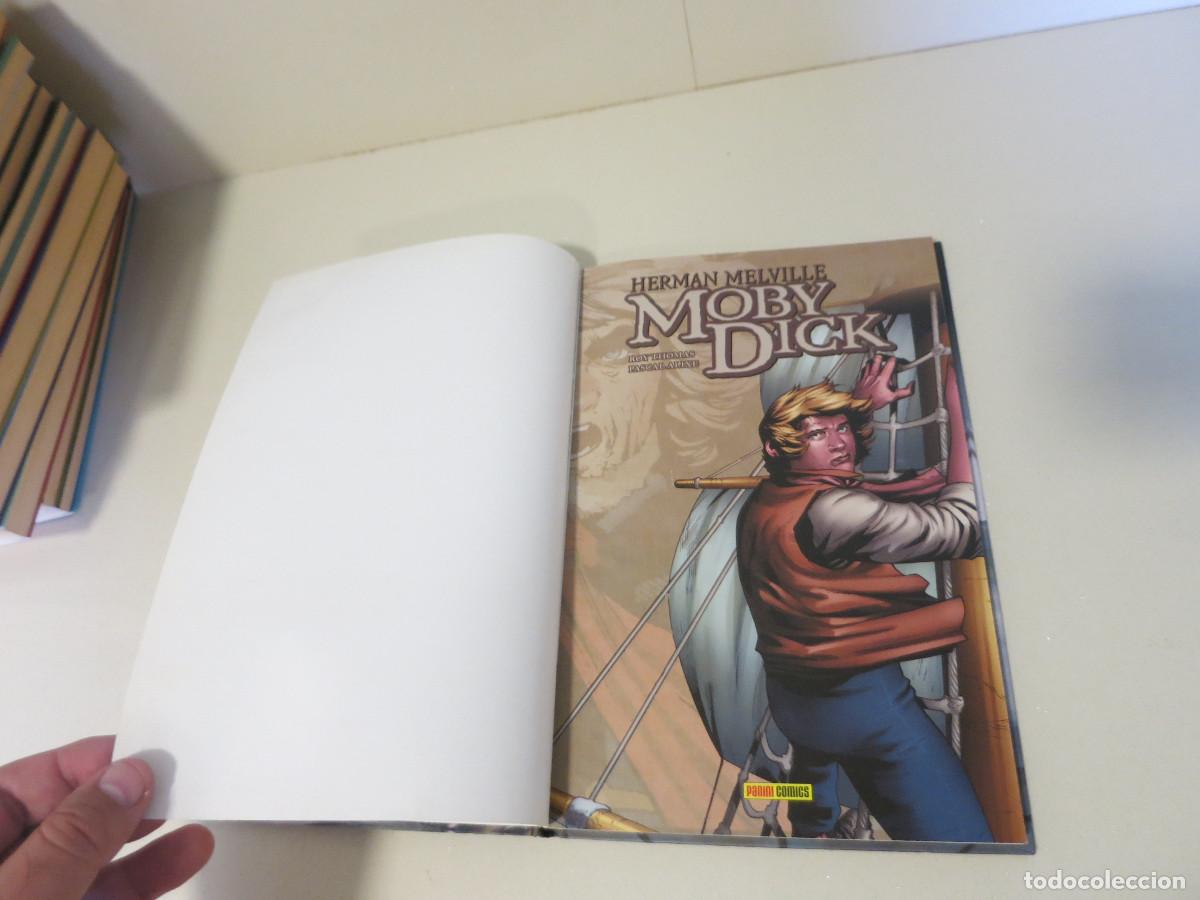 C&oacute;mics: CLASICOS ILUSTRADOS MARVEL MOBY DICK PANINI - Foto 5
