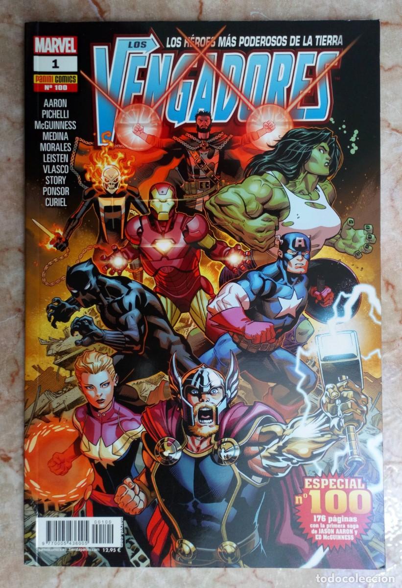 C&oacute;mics: LOS VENGADORES N. 100 / 1 DE PANIINI - Foto 1