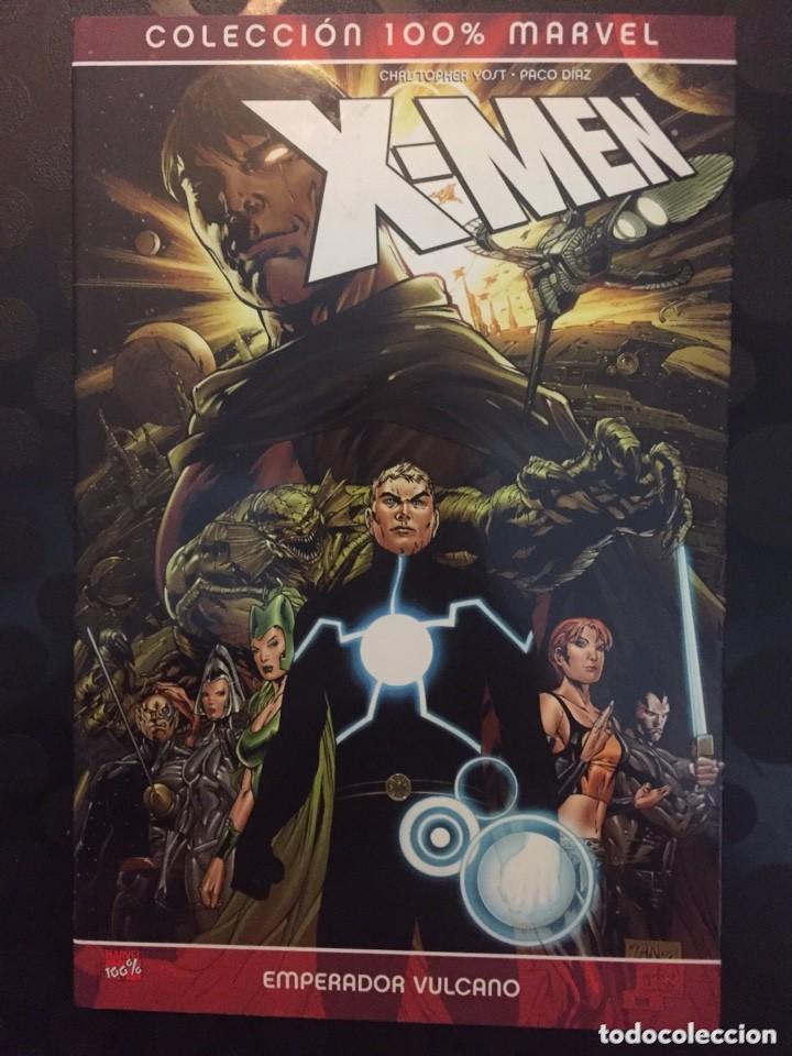 C&oacute;mics: X-MEN EMPERADOR VULCANO - COLECCI&Oacute;N 100% MARVEL - PANINI - Foto 1