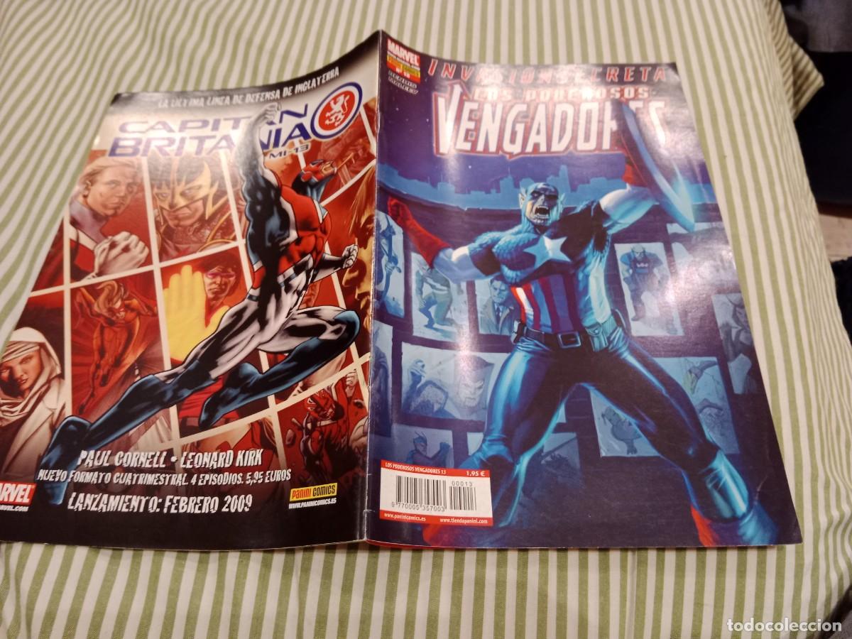 C&oacute;mics: LOS PODEROSOS VENGADORES N&ordm;13 INVASION SECRETA - PANINI 2009 - Foto 1
