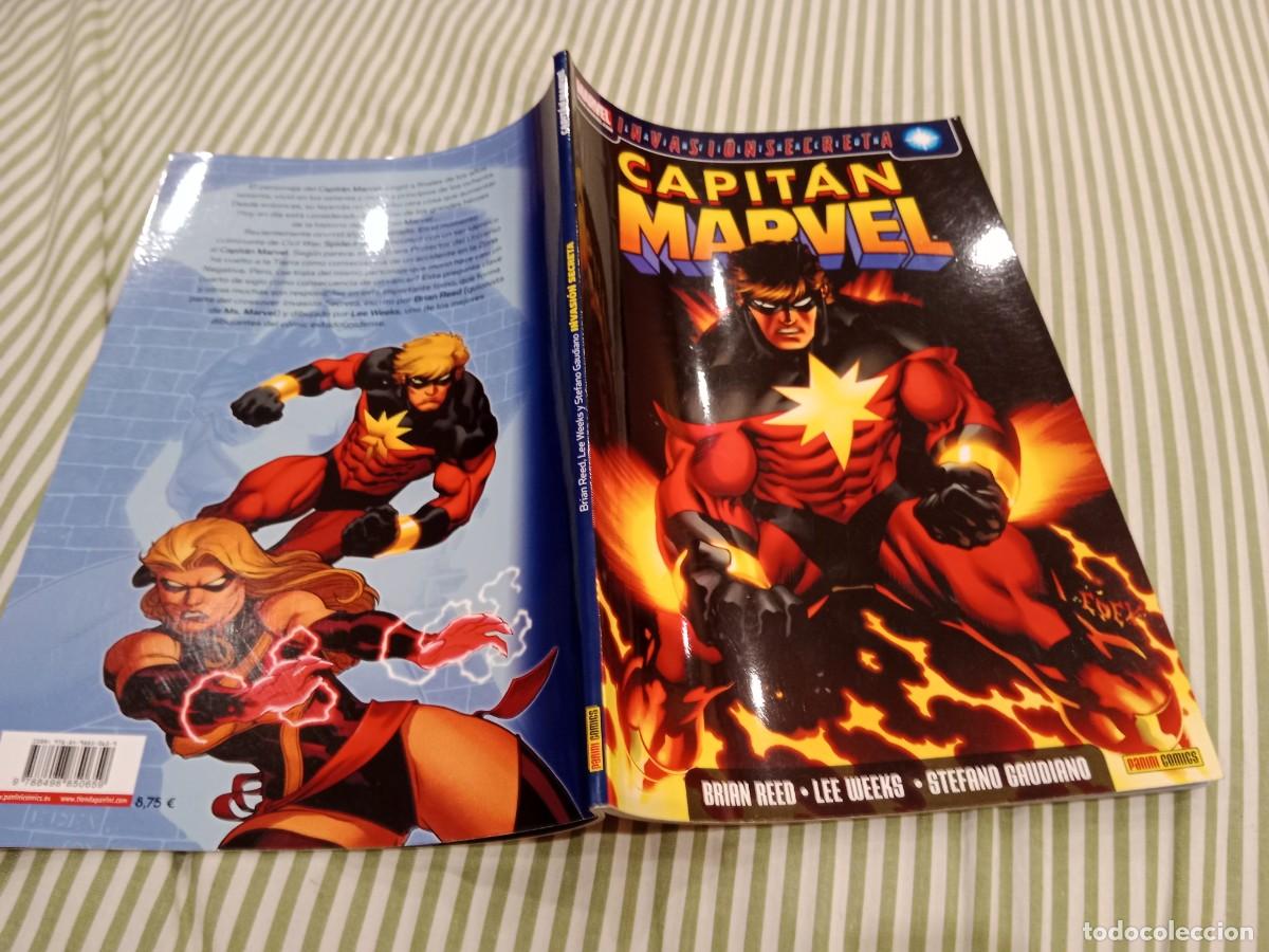 C&oacute;mics: CAPITAN MARVEL - INVASION SECRETA - PANINI 2008 - Foto 1