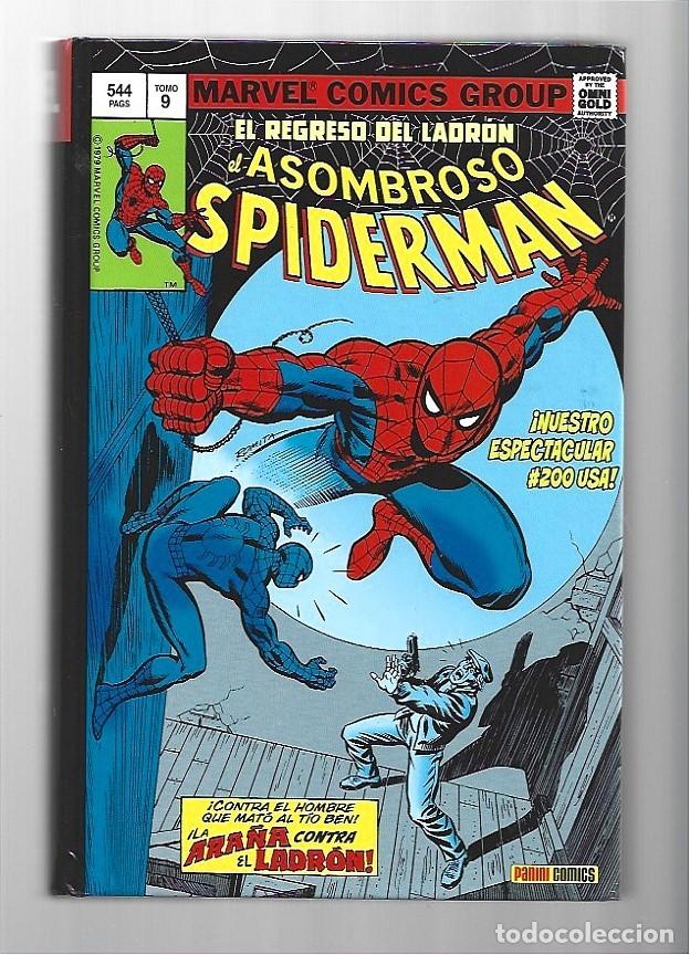 C&oacute;mics: Spiderman Omnigold 9: el regreso del ladr&oacute;n, 2018, Panini, impecable - Foto 1