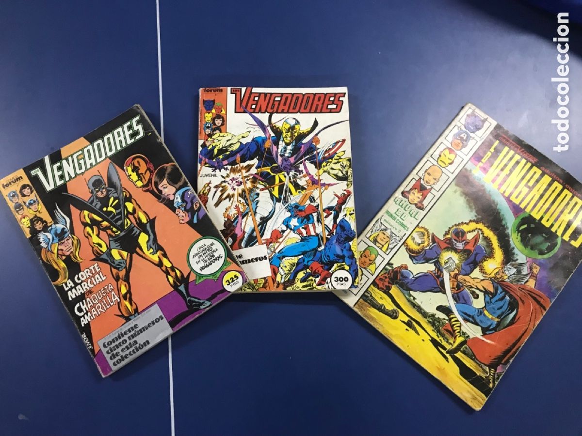 C&oacute;mics: Pack 3 comics vintage de LOS VENGADORES - Foto 1