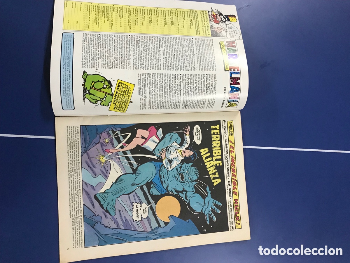 C&oacute;mics: Pack 2 Comics La Masa MARVEL Vintage - Foto 6