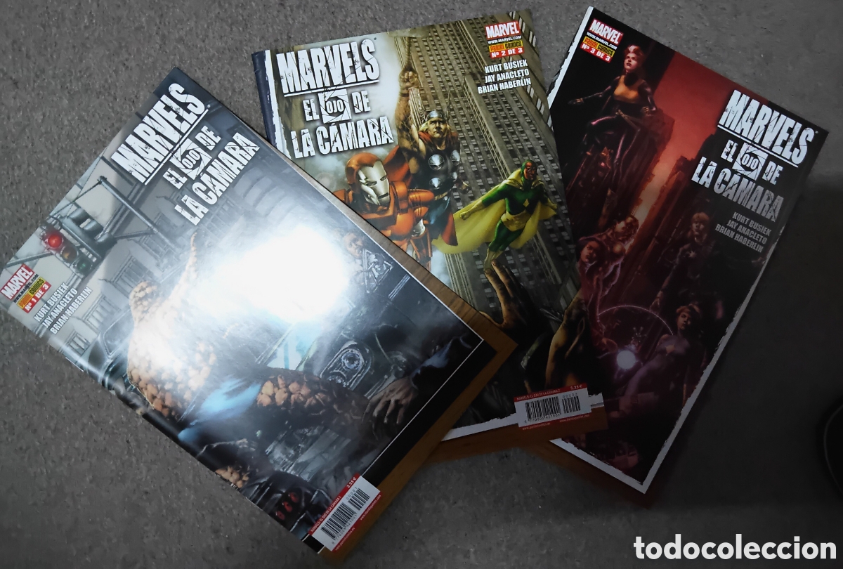 C&oacute;mics: MARVELS - EL OJO DE LA C&Aacute;MARA (3 n&uacute;meros completa) - Foto 3