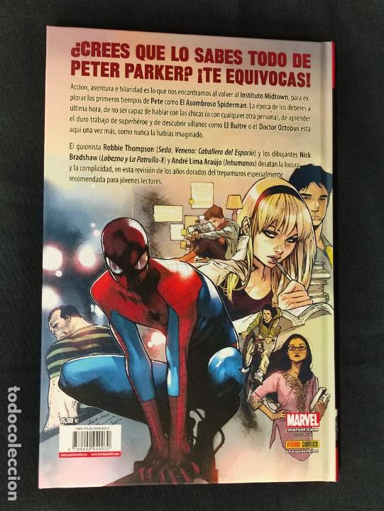 C&oacute;mics: COLECCION 100% - SPIDEY - PRIMER DIA - PANINI - - Foto 2