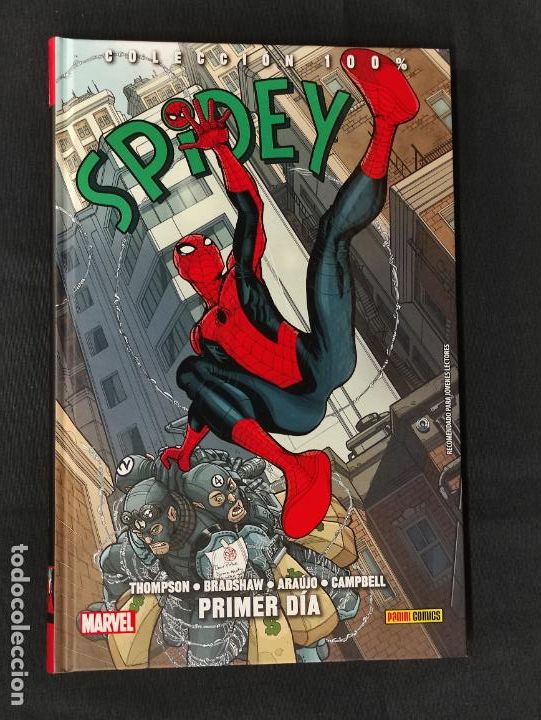 C&oacute;mics: COLECCION 100% - SPIDEY - PRIMER DIA - PANINI - - Foto 1