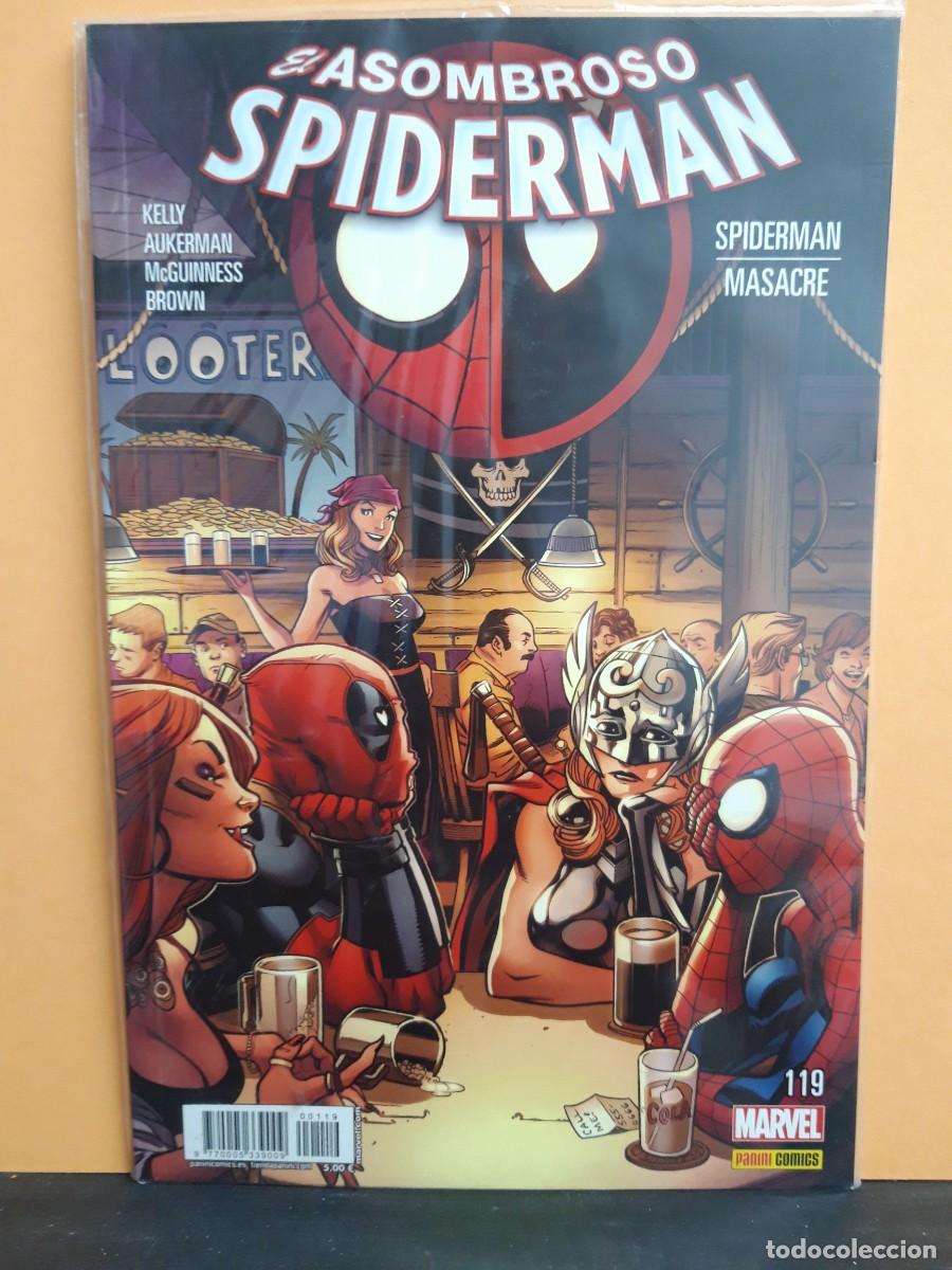 C&oacute;mics: EL ASOMBROSO SPIDERMAN N&ordm; 119. PANINI - Foto 1