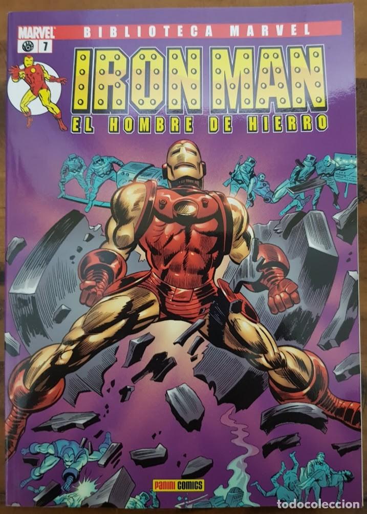C&oacute;mics: BIBLIOTECA MARVEL IRON MAN 7. PANINI - Foto 1