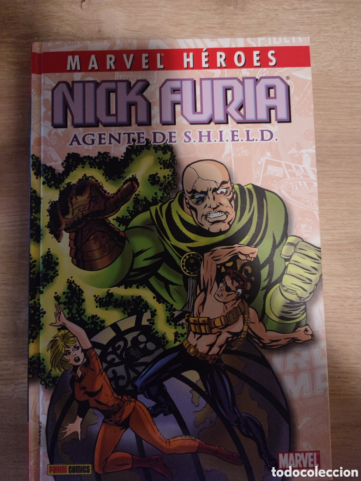 C&oacute;mics: Marvel h&eacute;roes. Nick furia. Agente de S.H.I.E.L.D. - Foto 1
