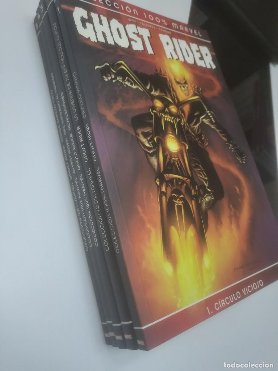 C&oacute;mics: PACK GHOST RYDER. 100% MARVEL. DEL 1 AL 5. - Foto 1